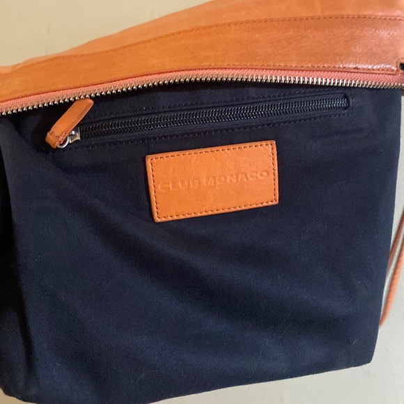 Club Monaco Large Soft Leather Wristlet - Picture 6 of 16